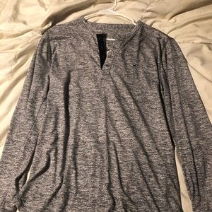 Holister 1/4 button down